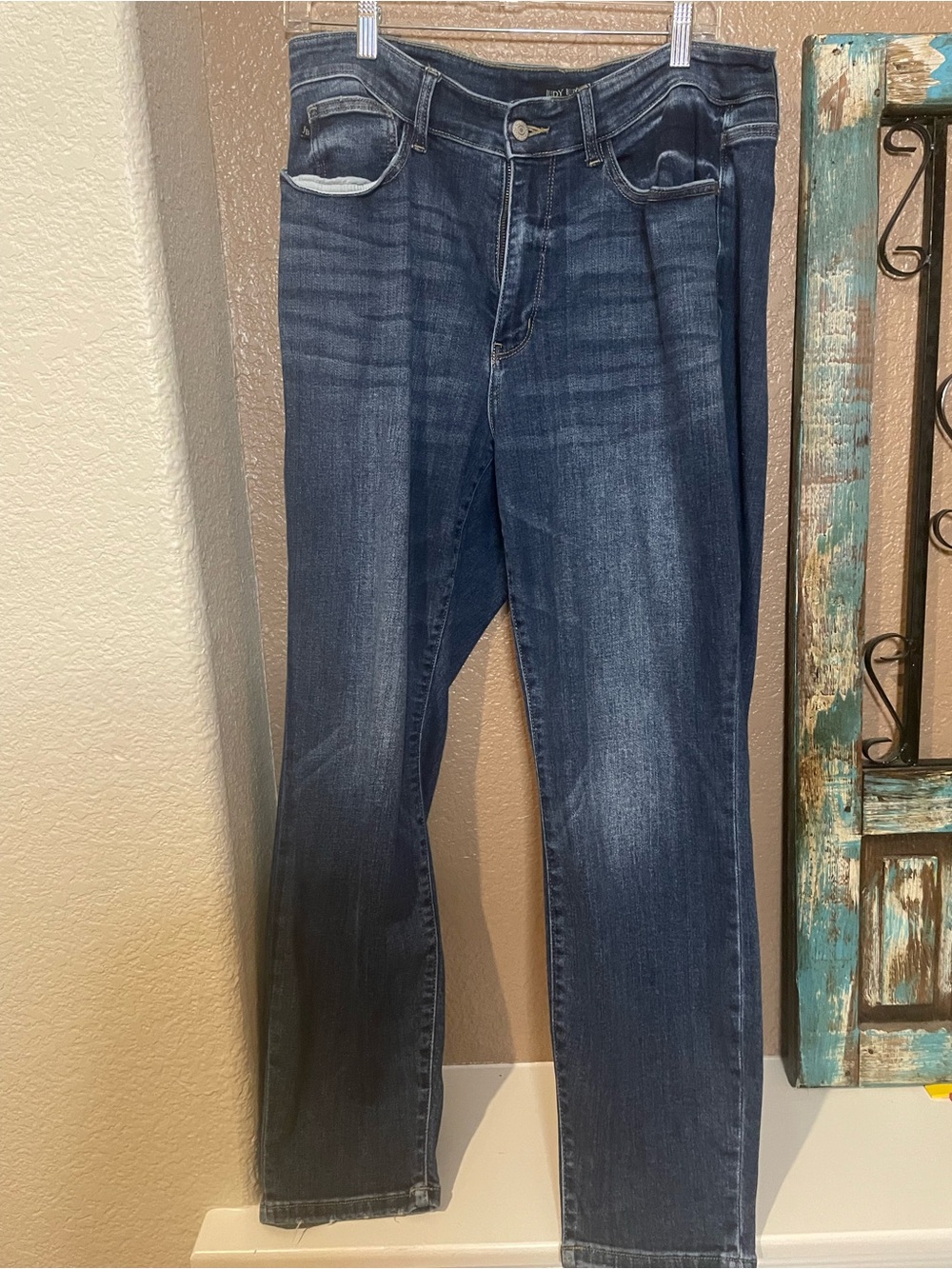 Judy Blue Dark Blue Boyfriend Jeans